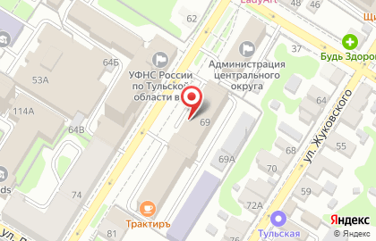 Кадровое агентство Авторитет на Тургеневской улице на карте