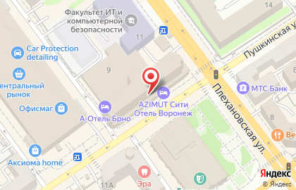 Салон оптики Индивид на Плехановской улице на карте