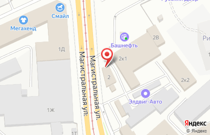 Многопрофильная фирма Магнат на улице Зимняя на карте