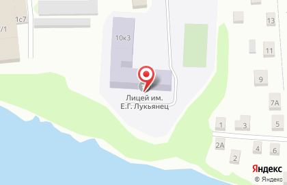 Ишимский городской общеобразовательный лицей им Е.Г. Лукьянец на карте