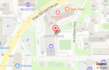 Западное управление жилищно-коммунальными системами, ОАО на карте