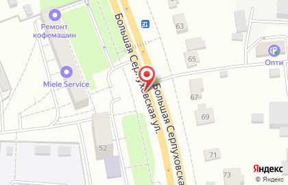 Травмпункт на Большой Серпуховской улице на карте