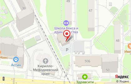 Супермаркет Магнит в Москве на карте