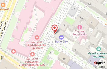 Универсам Вместе на 3-ой Советской улице на карте