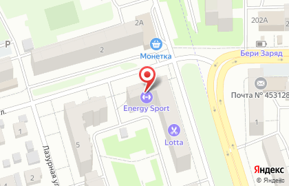 Тренажерный зал Energy Sport на карте