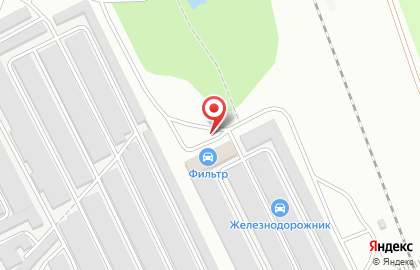 Станция технического обслуживания автомобилей Фильтр в Ангарске, 125-й промквартал на карте