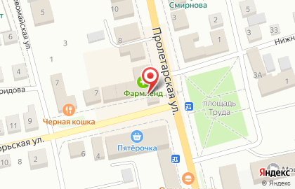 Магазин Максимум на Пролетарской улице на карте