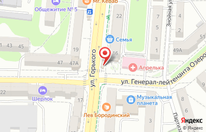 Цветочная лавка Розамунда в Ленинградском районе на карте