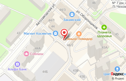 Отдел оптики отдел оптики на Автозаводской улице на карте