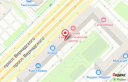 Детский сурдологический консультативно-диагностический центр г. Москвы на карте