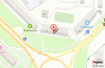 Детско-юношеская библиотека на Советской улице на карте