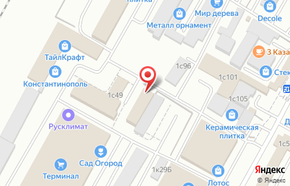 Магазин строительных и отделочных материалов Строймаркет в Советском районе на карте