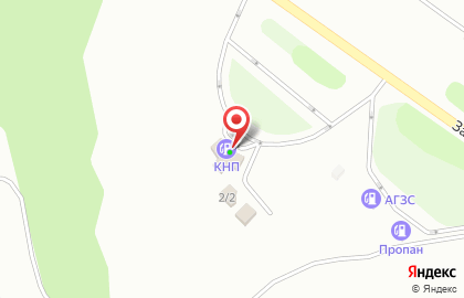 КНП на Заводской улице в Сосновоборске на карте