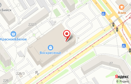 Салон оптики Оптика-престиж в Барнауле на карте