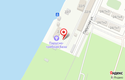Центр олимпийской подготовки КК ЦОП по гребле на байдарках и каноэ на карте