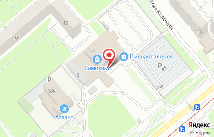 ТЦ Самохвал на карте