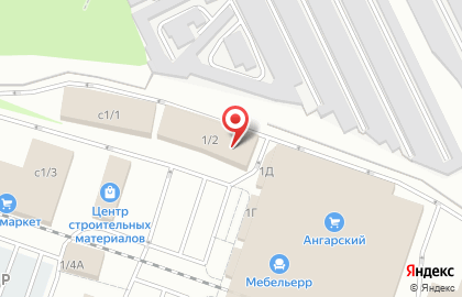 Торговая компания Лесной двор в Ангарске на карте