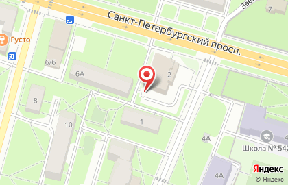 Банкомат, Северо-Западный банк Сбербанка России, ОАО, Пулковское отделение на Санкт-Петербургском проспекте на карте