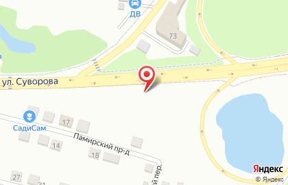 Союз на улице Суворова на карте