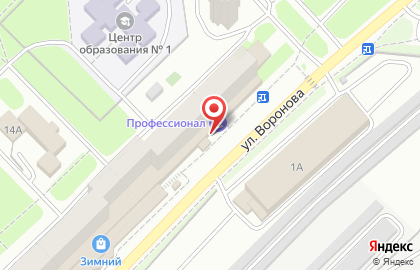 Автомагазин ЕвроДеталь в Первомайском районе на карте