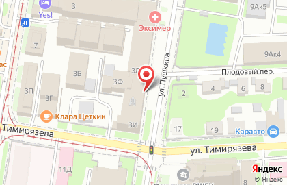 Телекоммуникационная компания Билайн Бизнес в Нижнем Новгороде на карте