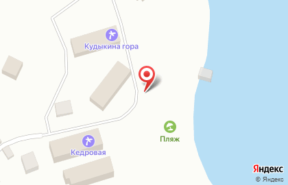 Кедровая на карте