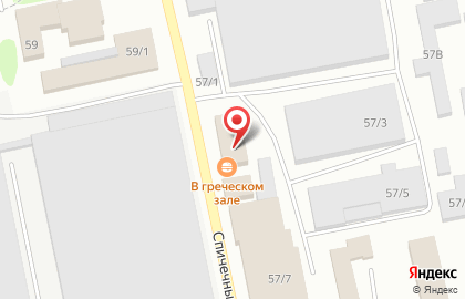 Торговая компания на улице Петра Мерлина на карте