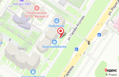 Банкомат Ак Барс Банк в Казани на карте