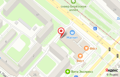Магазин Экохлеб в Октябрьском районе на карте