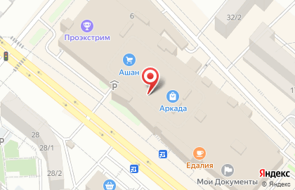 Автостоянка в Уфе на карте