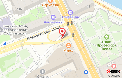 Кофе-бар Etlon coffee в Петроградском районе на карте