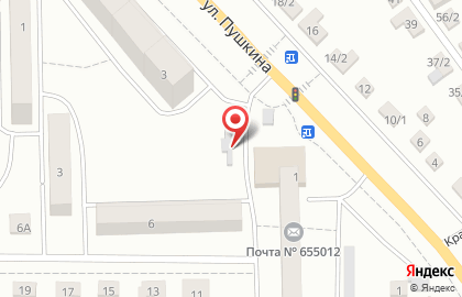Магазин косметики Линда на улице Пушкина, 1А на карте