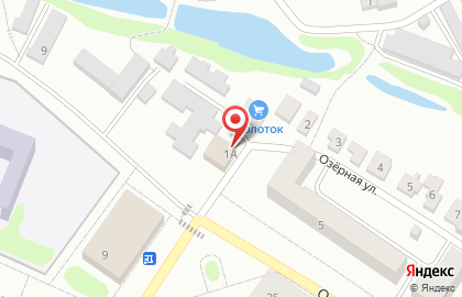 Банкомат, АИКБ Татфондбанк, ОАО, Зеленодольский район на Октябрьской улице на карте