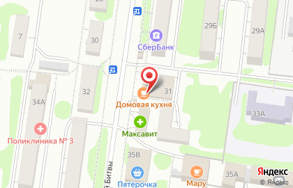 Магазин фруктов и овощей в Йошкар-Оле на карте