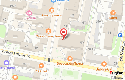 Maxima на Московской улице на карте