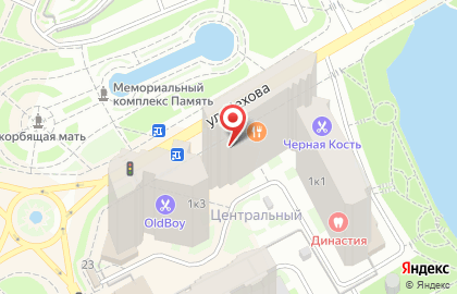 Платёжный терминал МКБ на улице Чехова на карте