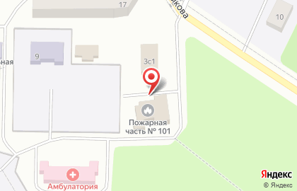Пожарная часть №101 Всеволожского района на карте