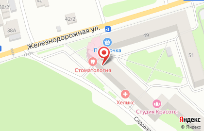 Стоматологический кабинет Рощинская межрайонная больница в Санкт-Петербурге на карте