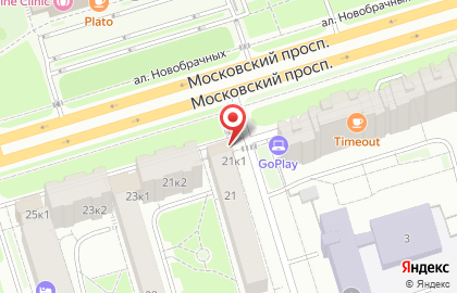 Сервисная компания Альта сервис на Московском проспекте на карте