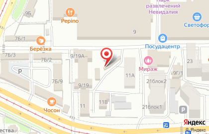 Магазин фастфудной продукции Арабская шаурма в Октябрьском районе на карте