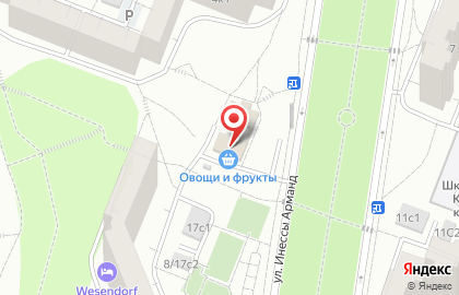 Мини-маркет Инесса на улице Инессы Арманд на карте