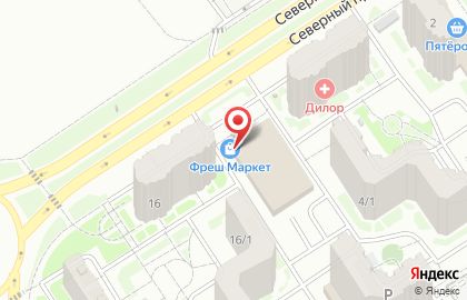 Фирменный магазин Загорская солодоварня в Северном проезде на карте