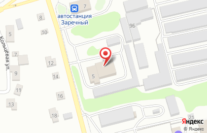 Управление по делам ГО и ЧС в Заречном на карте