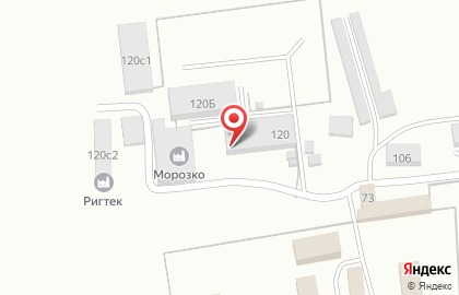 Морозко на Пограничной улице на карте