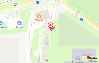 Бригада на улице Маршала Ерёменко на карте