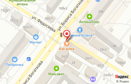 Магазин Дверь-Торг в Октябрьском районе на карте