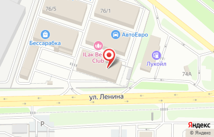 Супермаркет Мираторг на улице Ленина на карте