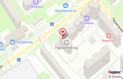 Лыткаринский городской суд на карте