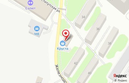 Супермаркет Круста на карте