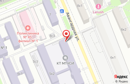 Сервис заказа готовой еды Кухня на районе в Москве на карте